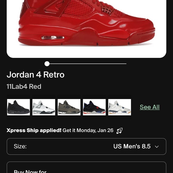 Maroon 6s Sz 8 11lab 4s Sz 8.5 fit an 8 Gamma 12s Sz 8 main image 4